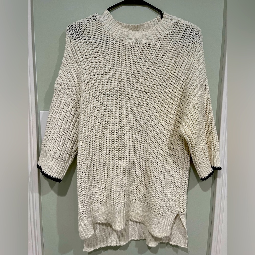 LOFT oversized cotton sweater size small